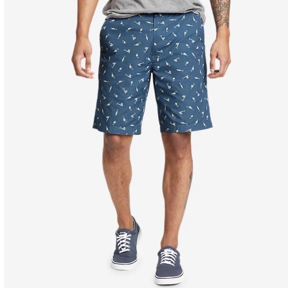 Eddie Bauer Camano Shorts Maritime Print